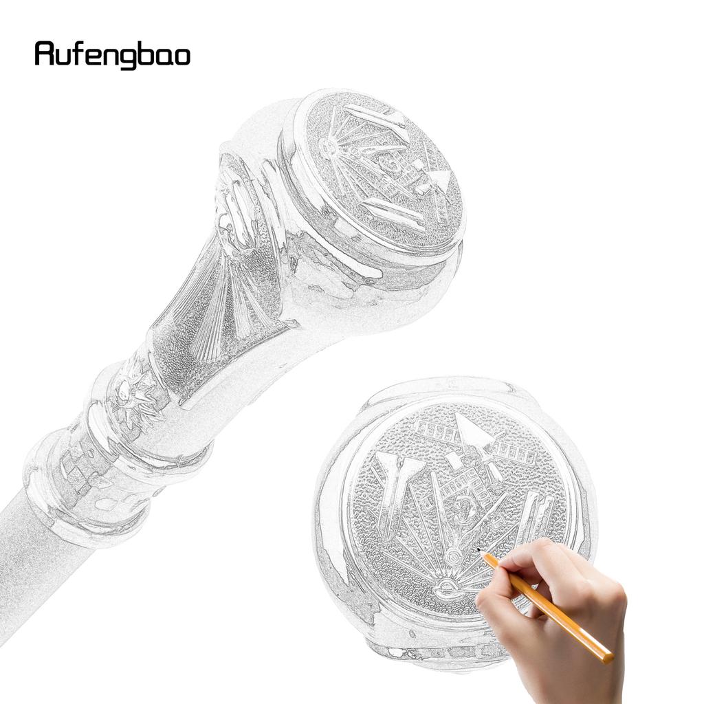 Золотое масонство масоны VG Тотем рельефная трость модная трость джентльмен ручка Crosier трость 93 см