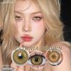 Eyeshare 1pair Gray Color Contact Lenses for Eyes Natural Soft Lens 14.5mm Big Eyes Contacts Annual Use