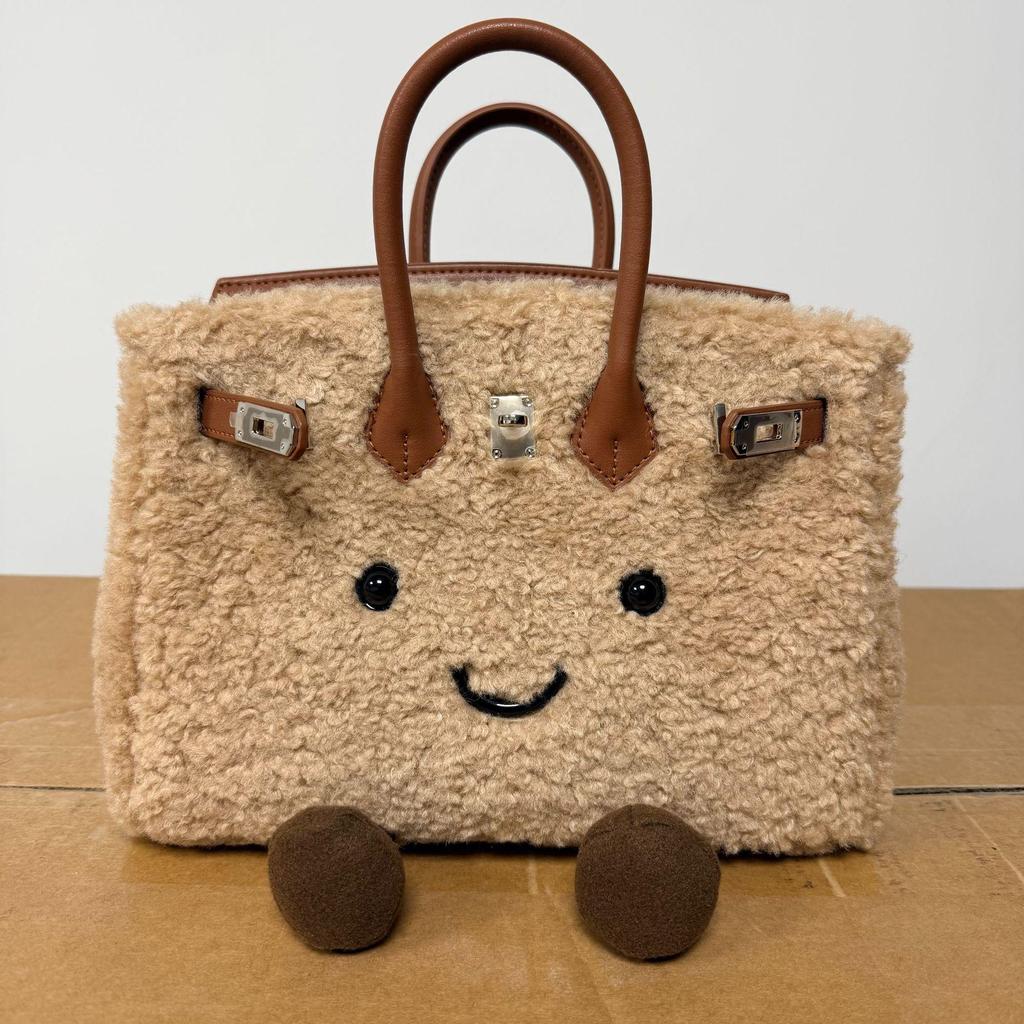 Jellycat Милая Пушистая Платиновая Кукла Сумка-Кроссбоди Эльф