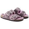 Birkenstock Кожаные Биркенштоки из Кожи Коровы Аризоны Женские Фиолетовые Обычные Свободный Крой 1020145