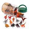 B. Toys Terra by Battat Dinosaur Toys Dinosaur World Dinosaur Figures Set of 60 Collection Figures Ages 3 and Up Genuine Product