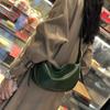 Top-layer cowhide summer chest bag for women, 2025 new trendy genuine leather crossbody bag, popular and versatile niche dumpling bag