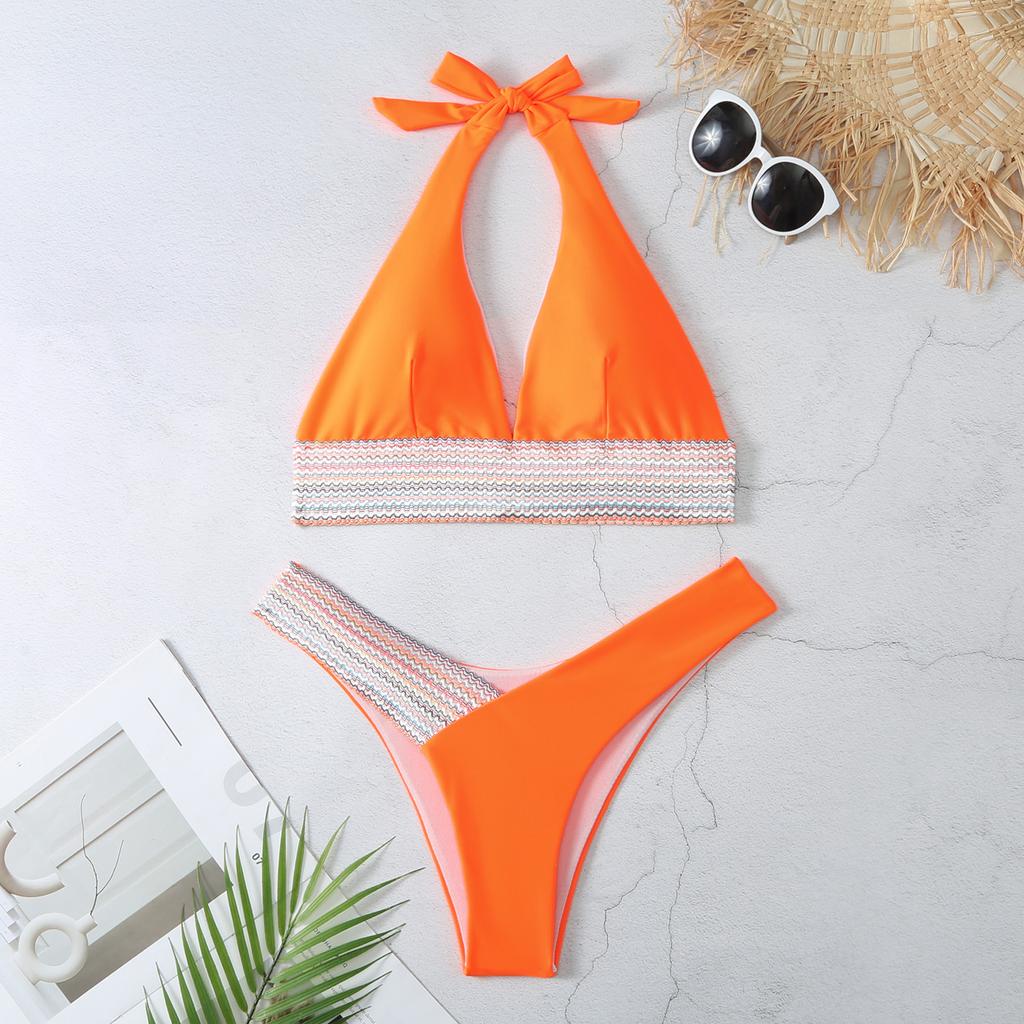 Women Bikini Sexy High Waist Bathing Suit Beach Swimwear Female Summer Swimsuit