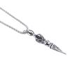 Men Rock Punk Tibetan Buddhist Protection Necklaces Vajra Dagger Amulet Pendant