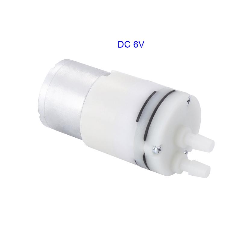 310 Water Pump DC 6V 3.7V Self-priming Suction Diaphragm Pump Negative Pressure Pump Electric Mini Pump for Tea Table