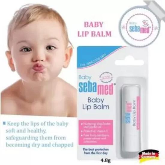 Sebamed Baby Lip Balm With Jajoba Oil For Nourishing Jajoba Oil (Pack Of: 1, 4.8 G),Multi