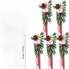 1 шт. Имитация Свадебной Розы Зеленое Растение Цветы для Спинки Стула для Церемонии на Открытом Воздухе, Прием, Вход, Вечеринка, Банкет, Мольберт, Настенное Украшение