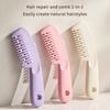 Hair Cutting Comb Hair Brushes With Razor Blades Hair Trimmer Cutting Thinning Tool Professional Styling Barber Cutter Accessory