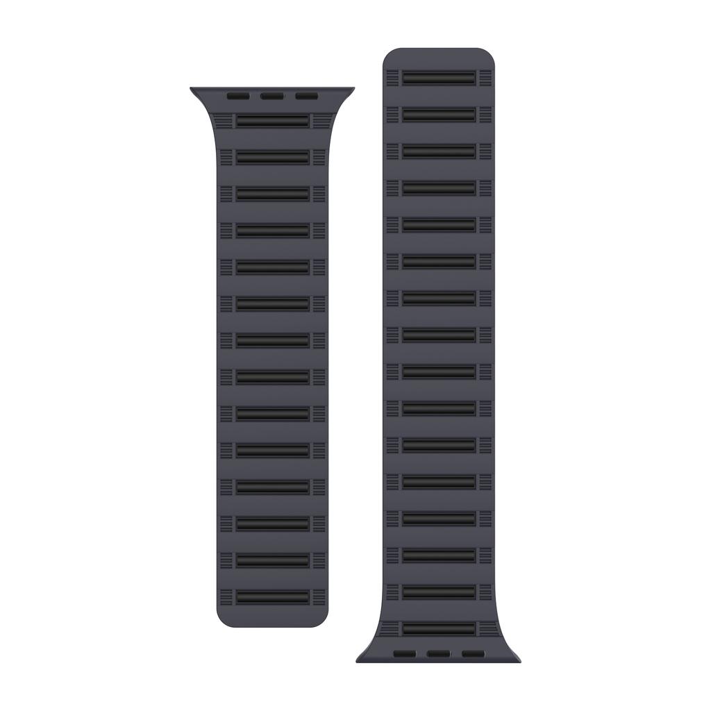 Магнитный ремешок для Apple Watch Series 10 Ultra 9 8 7 SE 6 5 4 3 2 1 46 мм 49 мм 45 мм 44 мм 42 мм Силиконовый ремешок для часов