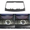 NVCNX Настоящее Углеродное Волокно Совместимо с Infiniti G35 G37 X S 2007 2008 2009 2010 Седан Купе Кабриолет Автомобильные Аксессуары Внутренняя Отделка Панель Приборов CD Кондиционер