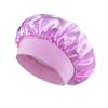 Satin Bonnet Hair Bonnet for Sleeping Silk Bonnets Women Solid Solid Wide-brimmed Sleeping Hat with Elastic Soft Band Hair Care