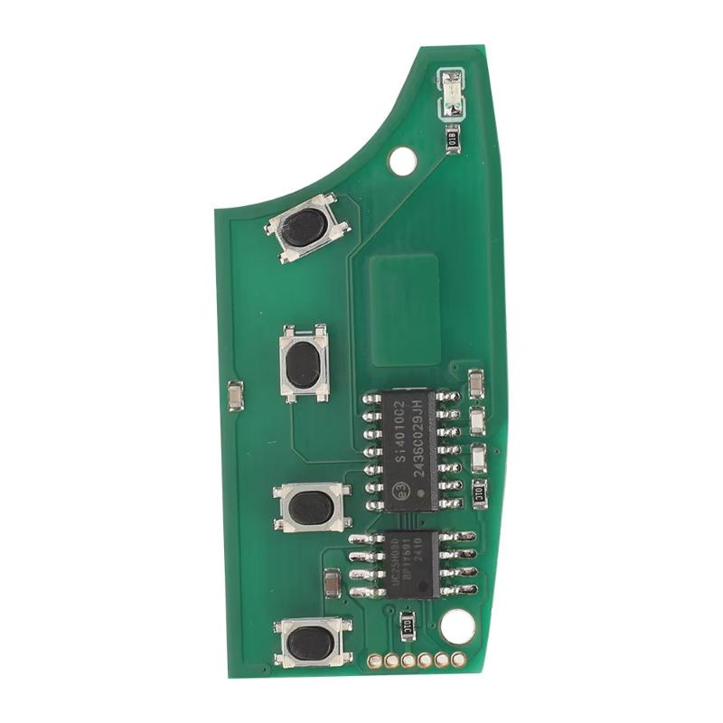JsHonYu 433MHz 4D Chip Remote Key for Kia Rio 2017-2021 Ceed 2011-2018 3 Button Folding Flip Keyless Entry Car Fob