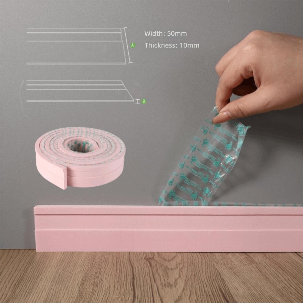 Thickened Wall Baseboard Anti-collision Wall Sticker High Quality Molding Trim Living Room
