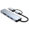 Концентратор USB Type-C 8-в-1 с многоэкранным дисплеем и высокоскоростной передачей данных