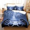 Gamepad Printing Three-Piece Digital Printing Quilt Cover Pillowcase Sheet