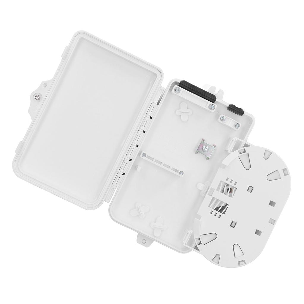 Fiber Distribution Box 4 Core IP65 Waterproof Wall Mount Fiber Optic Terminal Box for Indoor Outdoor