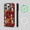Ataff Harryr P-Potter Logo For Magsafe Magnetic Phone Case for iPhone 17 16 pro max 15 Plus 14 13 12 11 Cover