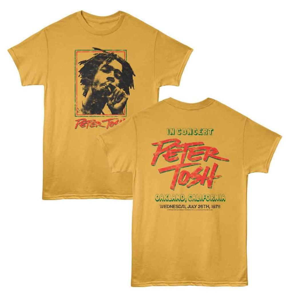 Peter Tosh Oakland 78 Ginger T-Shirt