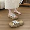 Cool Slippers for Women's Summer Wear 2025 New Models with Skirts, Platform Beach Sandals, Fashion Flip-flops