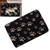 Dog Blanket Soft Plush Machine Washable Plush Pet Blanket for Small Pets Dogs CatsPaw Print M
