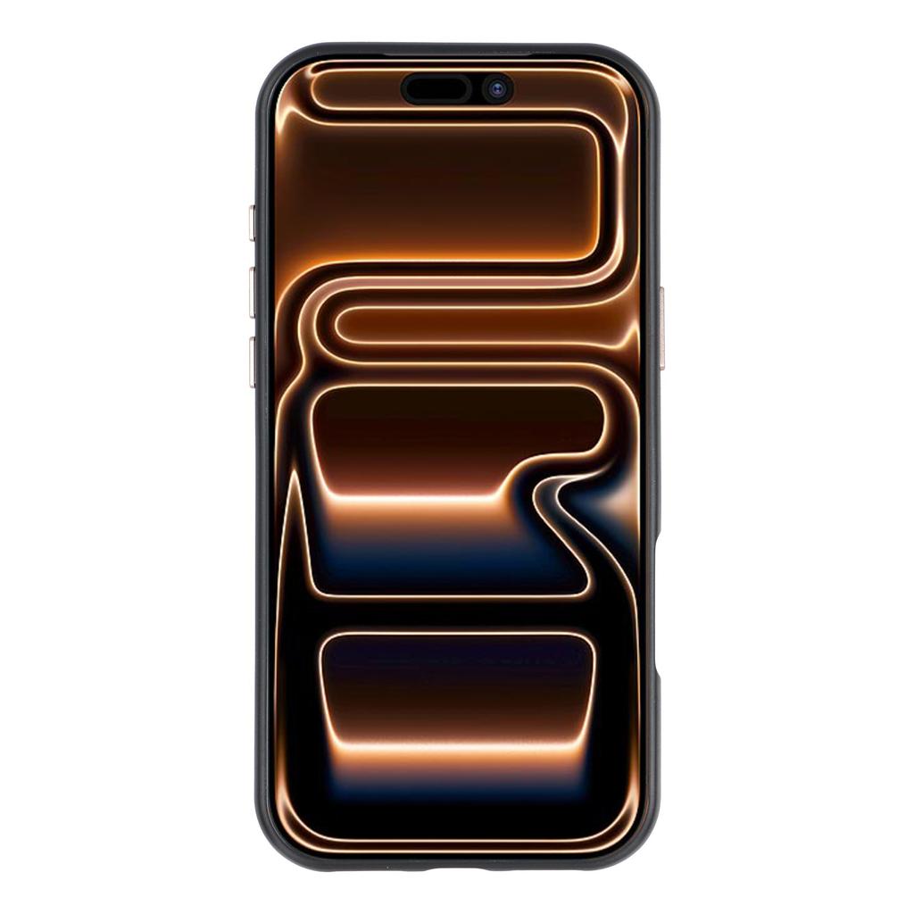 KIGC For iPhone 17 Pro Max Case Compatible with MagSafe Metal Lens Frame PC Slim Phone Cover