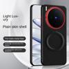 Магнитное кольцо с красным кругом, приподнятое для защиты корпуса, для VIVO X300 Pro x300 X200 Ultra X200s X200 Pro IQOO 15