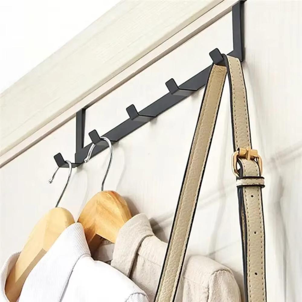 No Punch Home Storage Rack Universal Door Hooks New Coat Rack