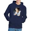 Elvis Presley Unisex Adult Blue Profile Hoodie