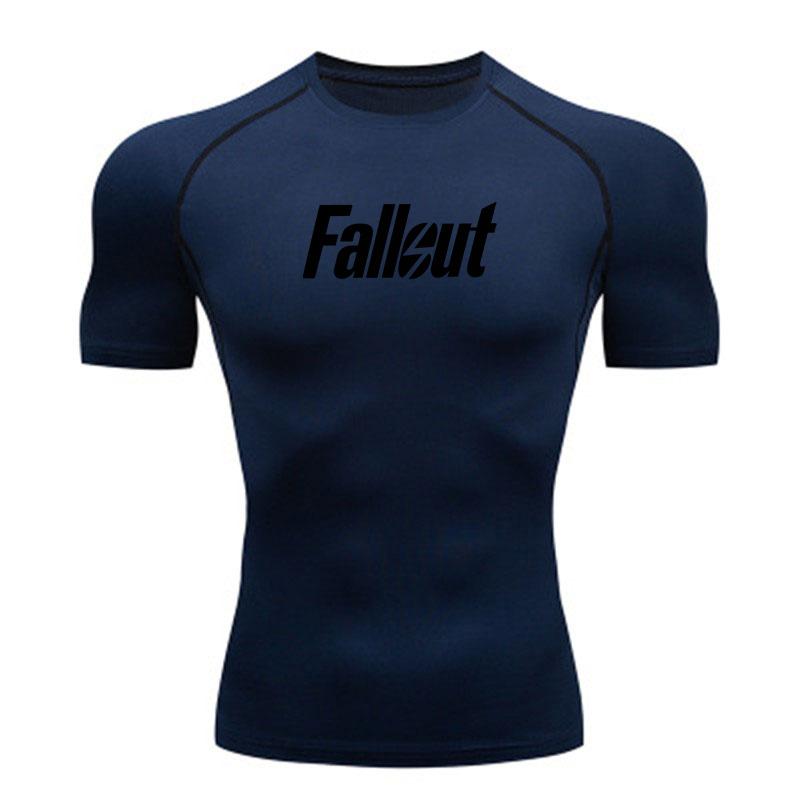 Men's Quick Dry Compression Sport T-shirt, Breathable Stretc