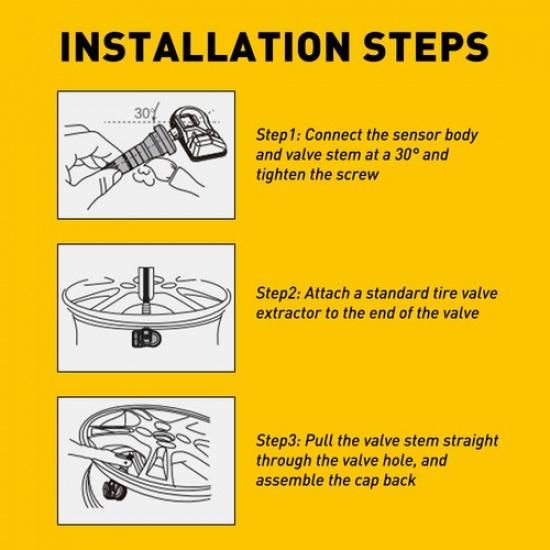 4 шт. Оригинальный датчик давления в шинах TPMS Для Dodge Chrysler Jeep RAM 56029398AB США