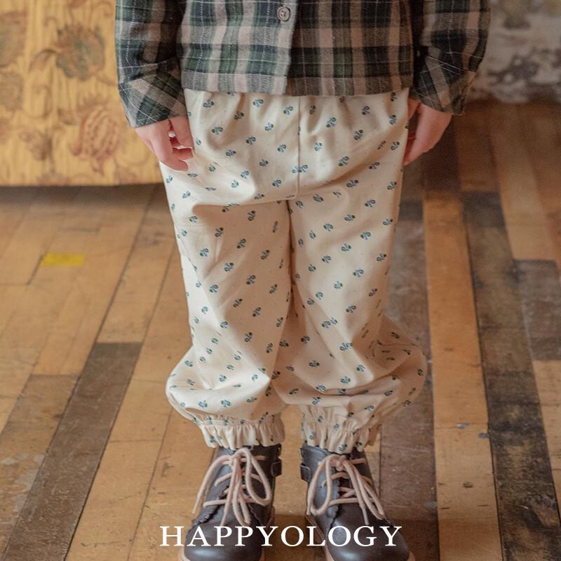 Хлопковые эластичные капри для девочек Happyology