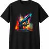 Microscope Retro Mens Womens T-Shirt Unisex Novelty Gift Tee Funny Present