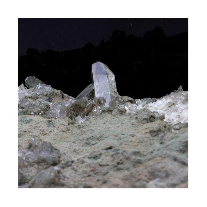 Quartz fumé + Chlorite 1890.0 carats