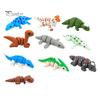 Сенсорные игрушки для снятия стресса 10/20 шт. 3D-печатная шарнирная фигурка хамелеона, подвижная суставчатая ящерица-фиджет, коллекционная миниатюра для хобби