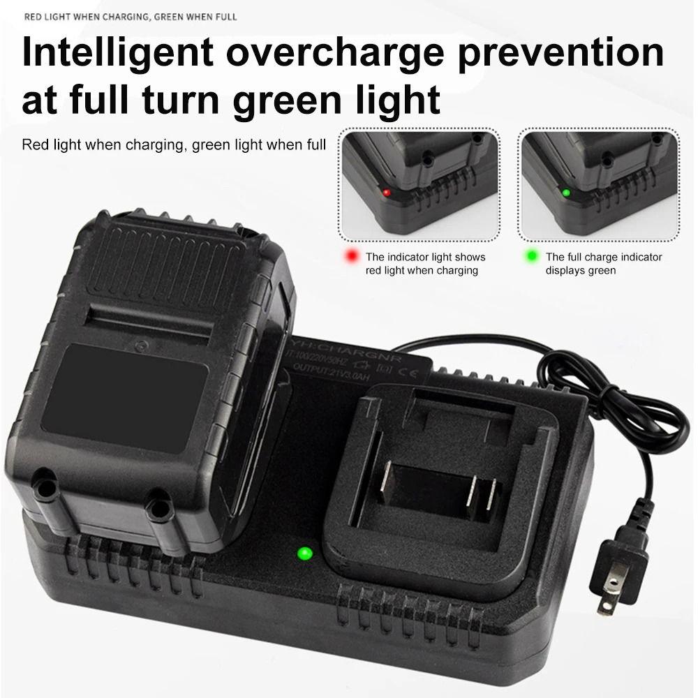 1Pcs 2 Ways Battery Charger Power Tool Accessory  For Makita 18V 21V Battery BL1415/1815/1830/1850