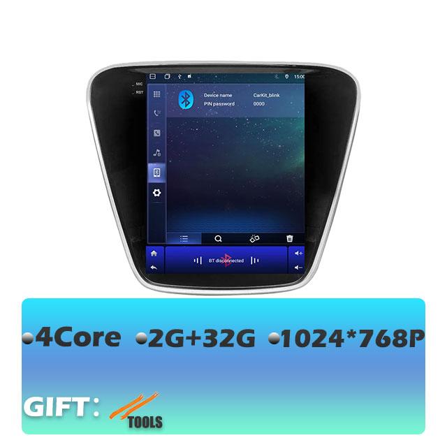 9,7" для Chevrolet Cavalier 2016-2019 Carplay Android 14 автомобильное радио мультимедиа видеоплеер навигация головное устройство стерео