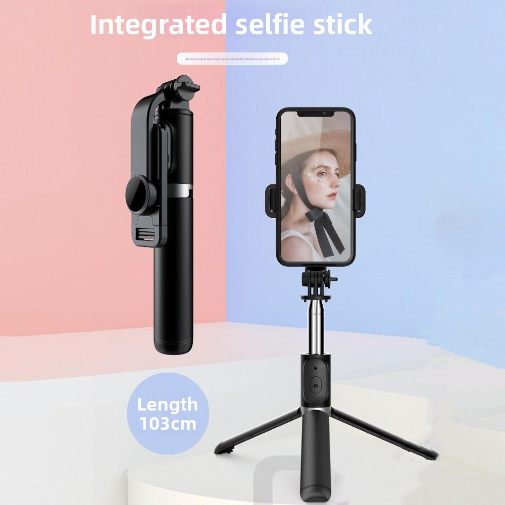 Portable Bluetooth Selfie Stick Tripod Telescopic Selfie Stick Phone Selfie Stick Travel