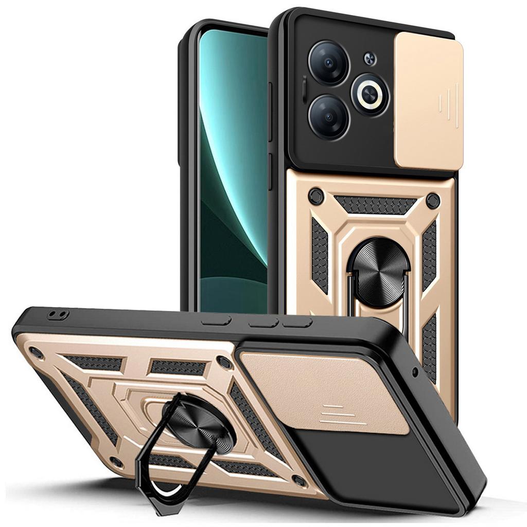 Защитный чехол для камеры Infinix Hot 40i 30 30i Hot 20 Play 12 11S NFC INFINIX Zero 30 5G 2023, бронированная задняя крышка с гибридным кольцом