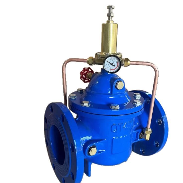 500X Manual Pressure Control Valve - Ductile Iron, Hydraulic Firefighting Stabilizer