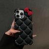 Cute Kitty Glitter Diamond Shinny Phone Cover for iPhone 11 3 14 15 16e Chic Bow Case for iPhone 16 Pro Max