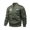 MA-1 American Style Work Pilot Jacket, Men's Autumn/winter Thickened Baseball Jacket, Trendy,men's Tiger Head Embroidered Jacket