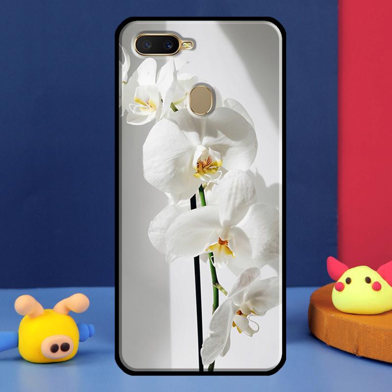 Цветной чехол с цветами орхидеи для Oppo A91 A5 A9 A16 A76 A96 A58 A78 A98 A52 A72 A74 A94 A54 S A57 A77 A15 A17