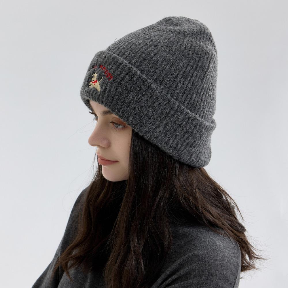 DIMANAF Зимняя Осенняя Женская Шапка Модная Толстая Вязаная Шапка Новинка Леди 2025 Теплая