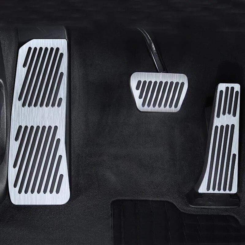 Автомобильные аксессуары для BMW 5 серии G30 G31 G38 X3 X4 2018, акселератор, тормоз, подставка для ног, накладки на педали, Стайлинг, стикер для ремонта газа