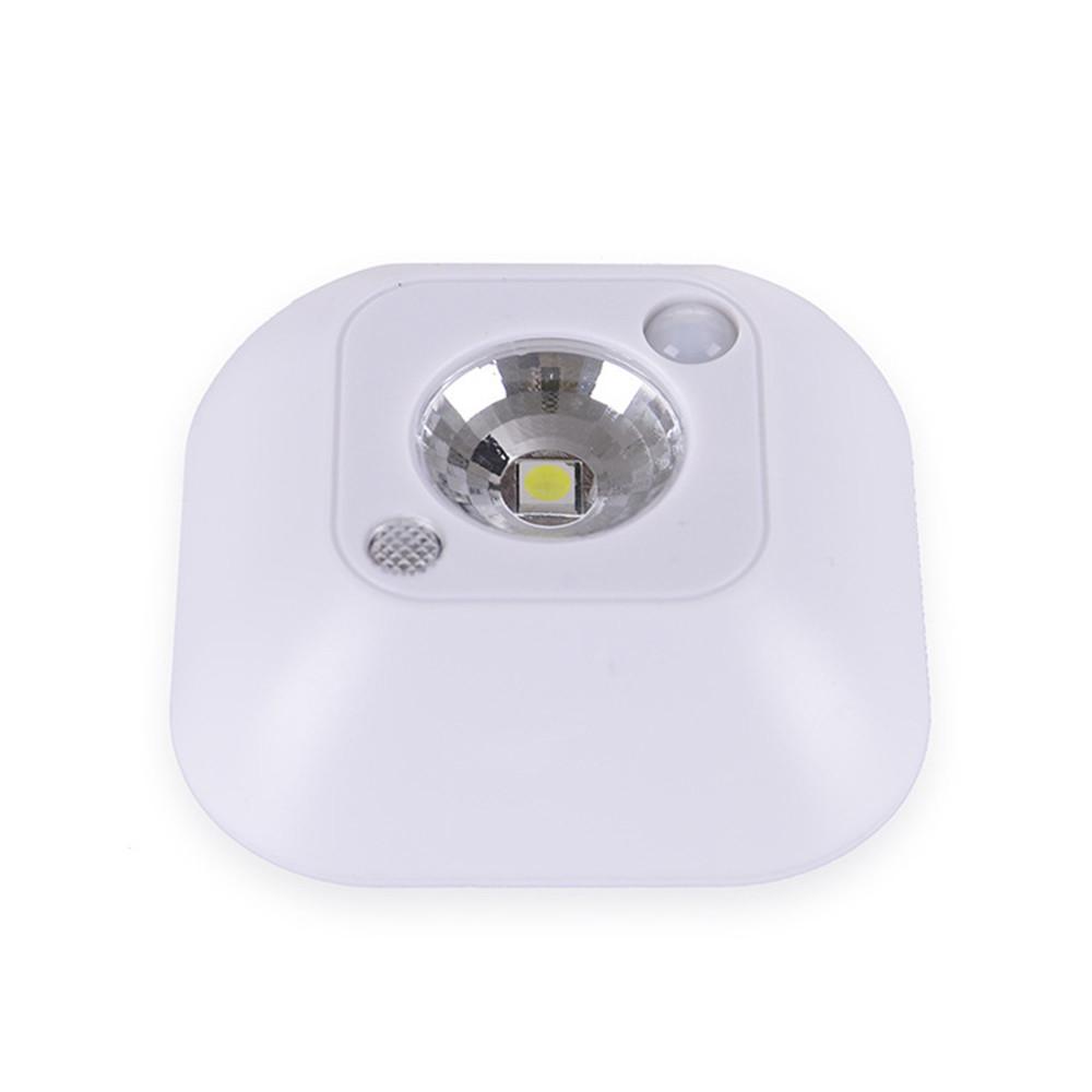 LED Mini Wireless Infrared Motion Sensor Night Light Wall Emergency Wardrobe Cabinet Night Lamp Atmosphere Light