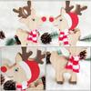 Christmas Deerlet Ornaments Creative Wooden Decoration Craft New Year Xmas Holiday Home Decoration Desktop Decor Christmas Gifts