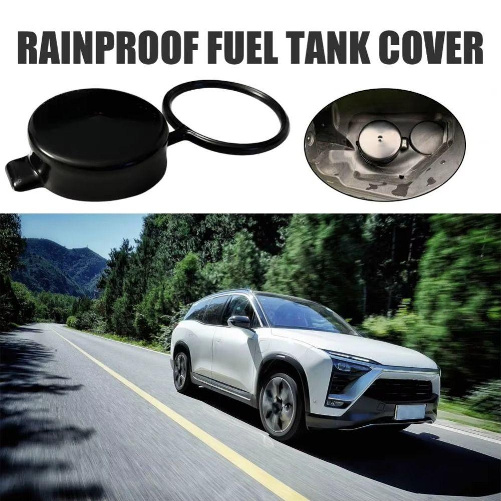 Plastic Capless Port Cover Funnel Bundle Tethered Gas Cover Protective Gas Caps Cover for Vehicles