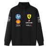 Куртка F1 Ferrari Весна-Осень Худи на молнии
