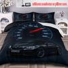 Автомобильный трехпредметный комплект стеганого одеяла с 3D цифровой печатью Pinduoduo