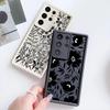 Чехол для телефона Samsung Galaxy S26 Ultra S23 FE S22 S21 S24 Plus S24Ultra S20FE S25 Edge S25 Однотонный Цветок